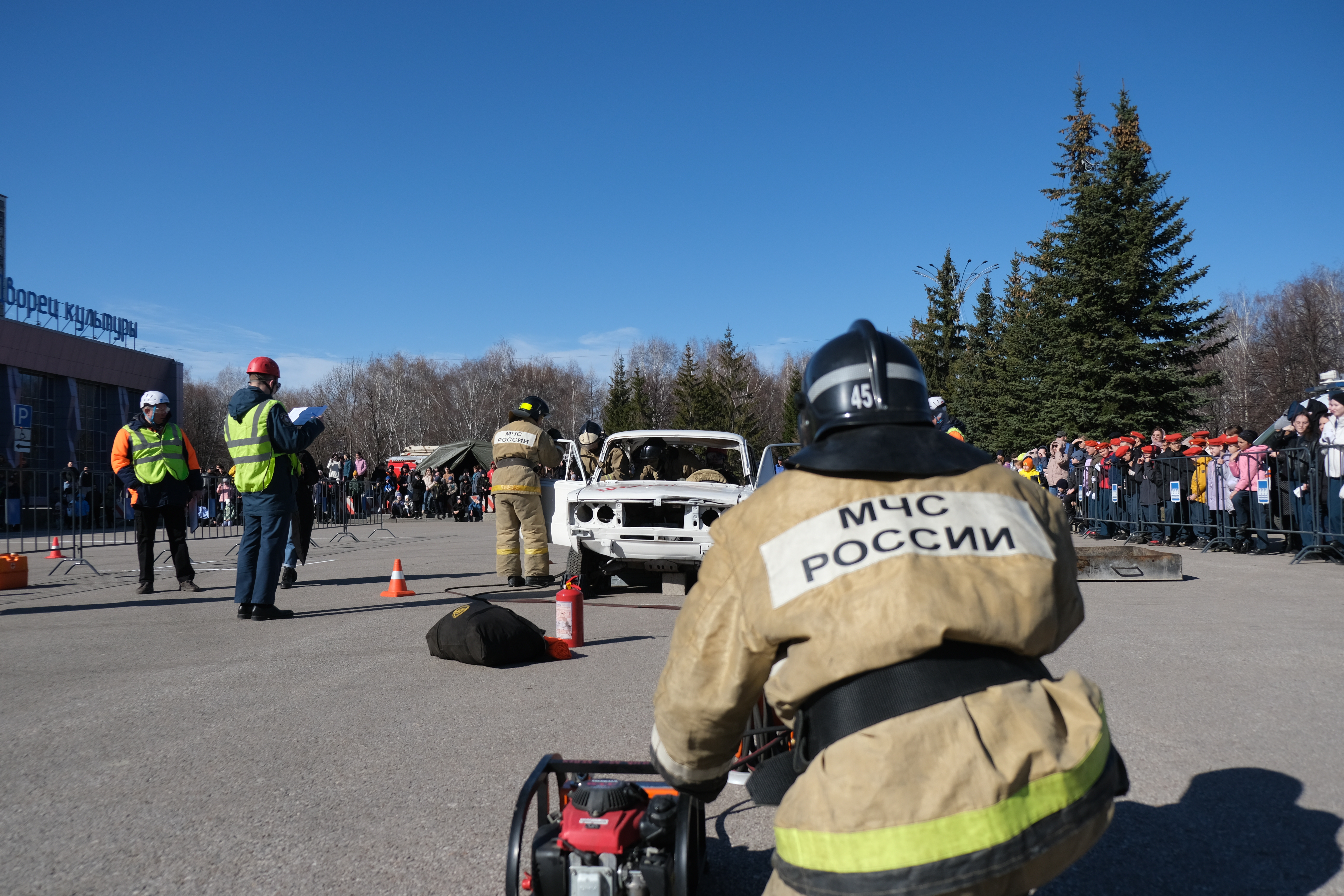 Соревнования по проведению работ по ликвидации чрезвычайных ситуаций на  автотранспорте